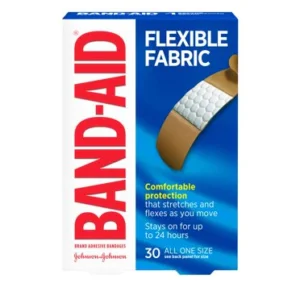 BAND-AID Brand Adhesive Bandages Flexible Fabric All One Size